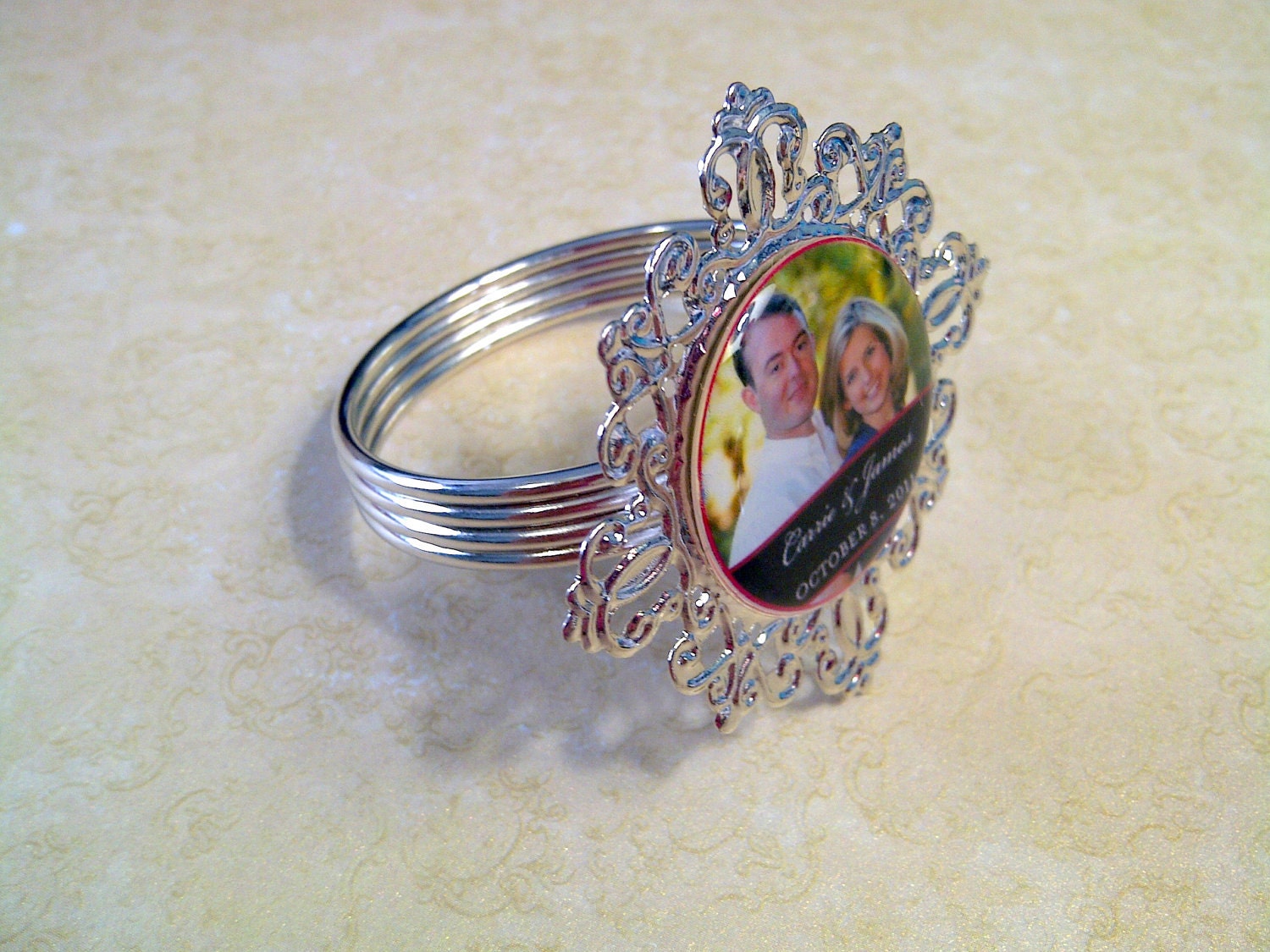 Wedding Favors, Personalized, Napkin Rings