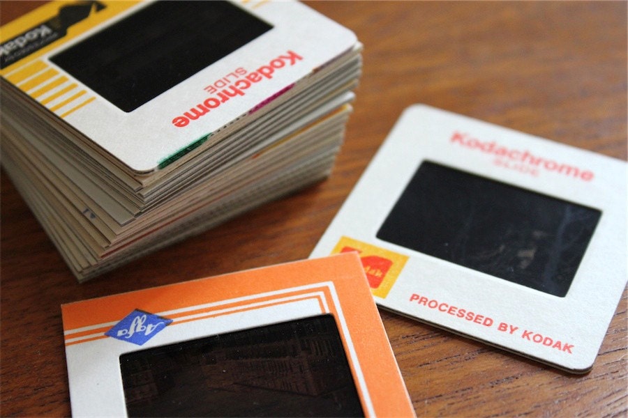 25 x Vintage Colour Photo Slides 35mm Random Lot