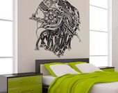 Vinyl Wall Decal Sticker Sci fi Futuristic Fantasy Girl 853s