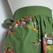DARLING 1950's KITSCH Foreign Buildings Apron