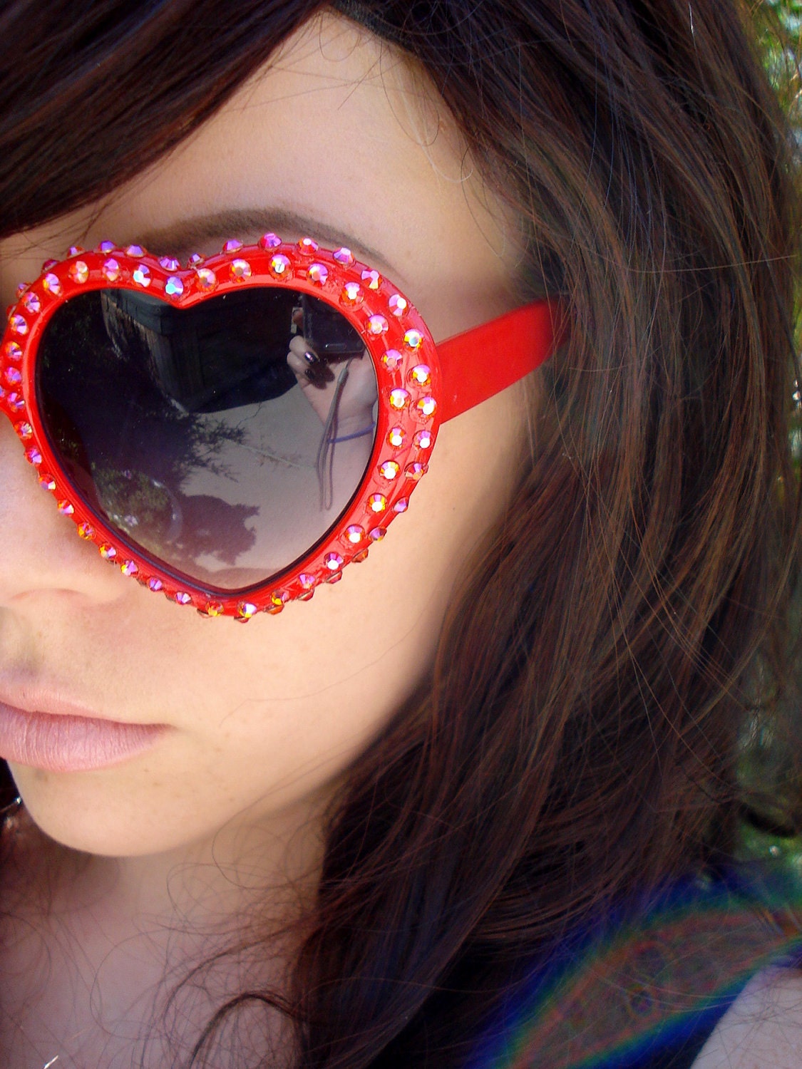 Crystal Covered Sunglasses