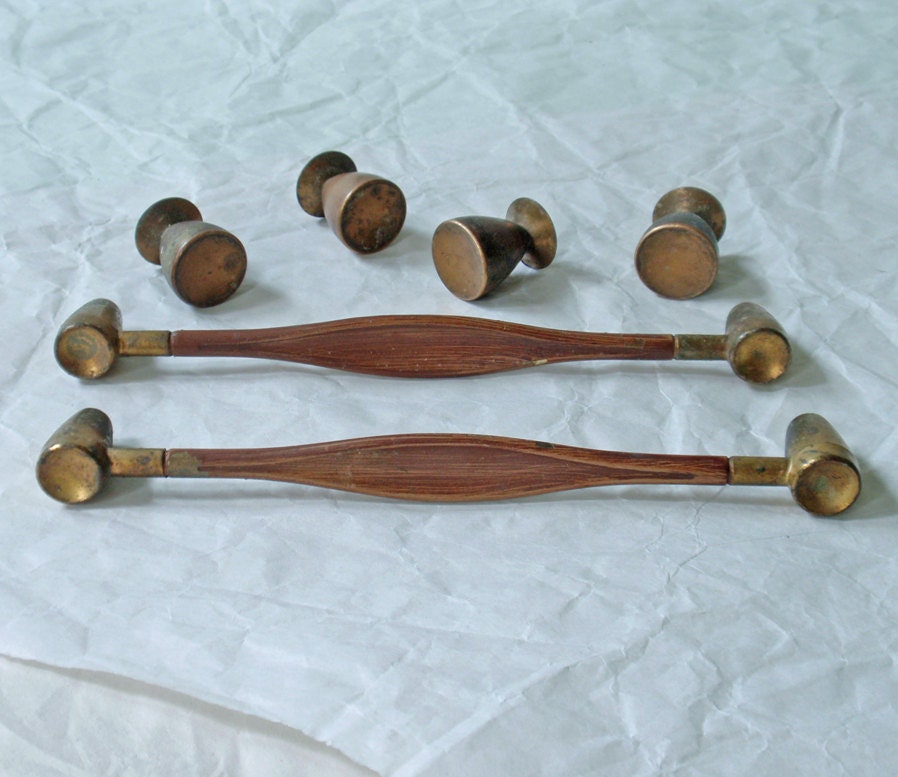 Vintage Mid Century Modern Hardware by RattyAndCatty on Etsy