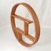 RESERVED for ALICE ONLY -- Vintage Art Deco Style Hawaiian Rattan Tiki Bar Hula Girl Wall Shelf