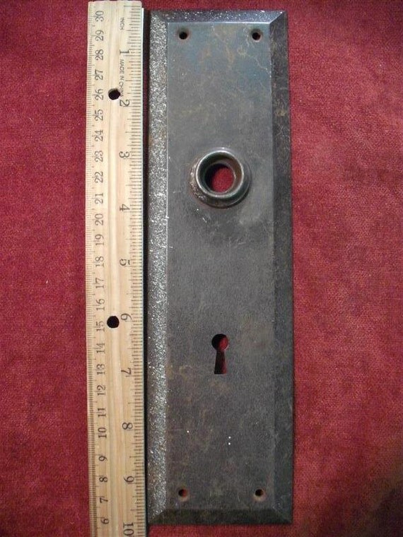 Very Large Vintage Door Knob Back Plate by EKSupplies on Etsy