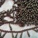 Antique Brass Beaded Fringe Trim - Sold By The Yard