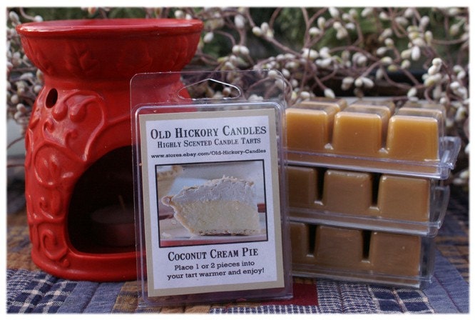 Coconut Cream Pie Breakaway Clamshell Candle Tarts Oh so good