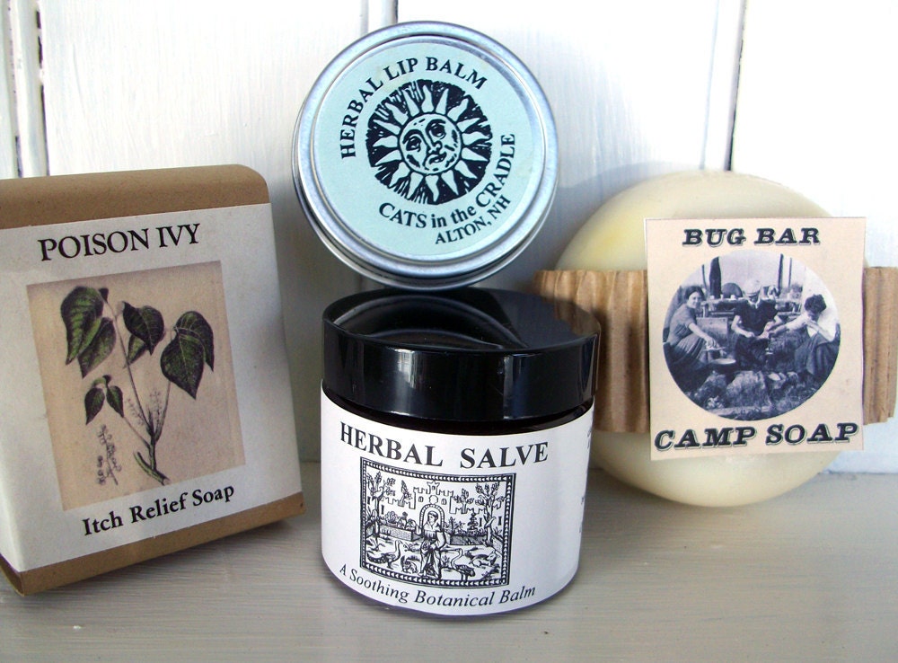 CAMPERS SURVIVAL KIT Soaps Salve Lip Balm