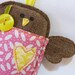 Reserved for Caroline Spring Chick Easter decoration ..... Miss Primrose