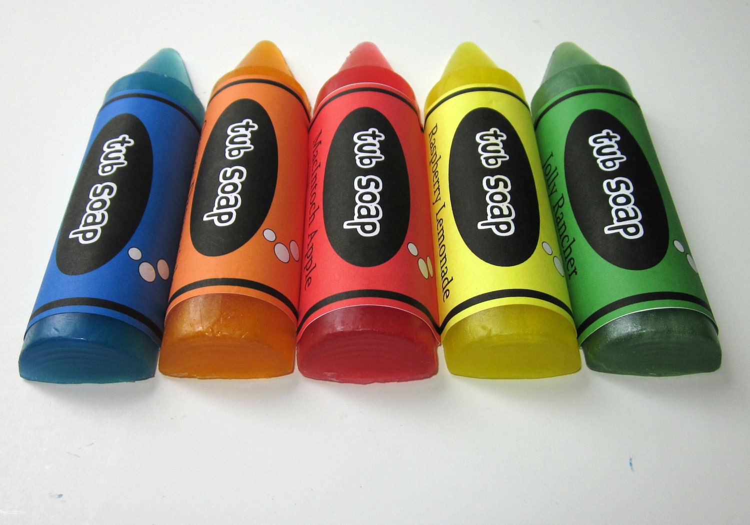 Crayon Tub Soap Set of 5