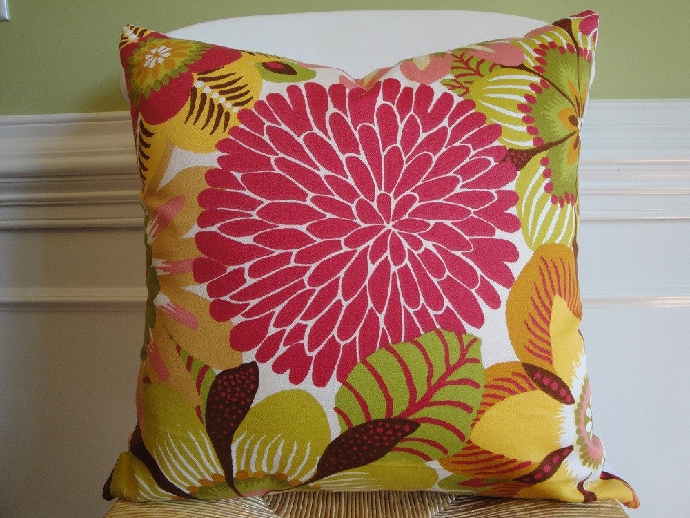 Beautiful Decorative Pillow Cover 18 INCH - Throw Pillow - Accent Pillow - Designer fabric