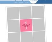 12 x 12 Birthday Storyboard - Photographer Photoshop Template