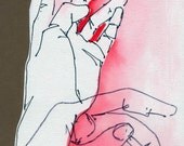 A5 PRINT - limited edition - The Hands series III