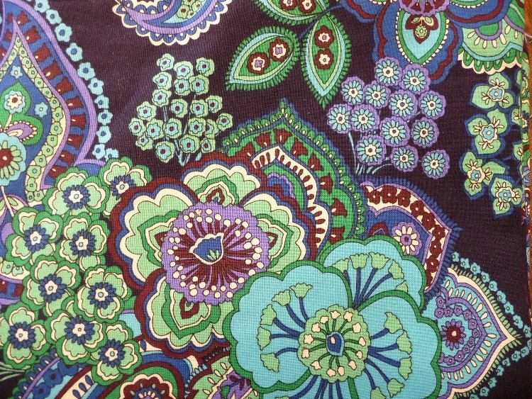 Vera Bradley Blue Rhapsody quilting sewing crafting fabric square ... Vera Bradley Blue Rhapsody quilting sewing crafting fabric square ...