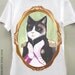 The Elegant Cat - Unisex Tshirt No Transfer