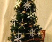 Pick any THREE- Steampunk Clock Hand Holiday Ornament Set