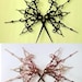 Sunburst Hair Pick Set Steampunk Accessory-Choose: Black, Gold, Mixed Colors