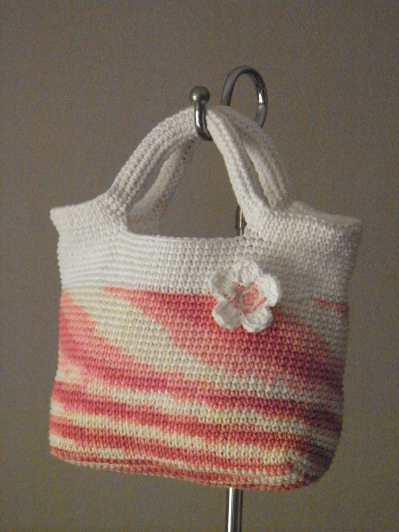 Spring Fling Tote -- in Pink Sky