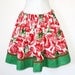Watermelon Gathered Skirt, Summertime, Retro, Vintage Inspired