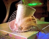 Victorian Bridal Top Hat : Catherine