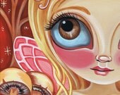 ART PRINT - Woodland Fairy  - by Jaz Higgins - 8x10