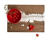 snow forest placemat