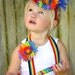 Custom boutique clown carnival tutu costume...birthday parties,,photo shoot...pagents..., 3 6 9 12 24 months... 2t 3t 4t 5t