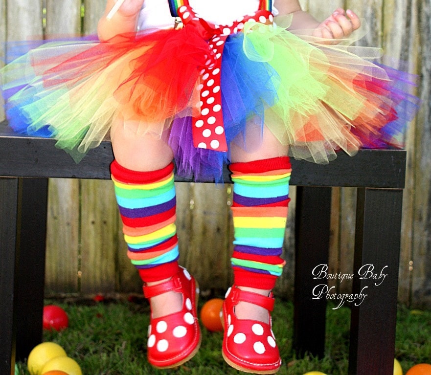 Custom boutique clown carnival tutu costume...birthday parties,,photo shoot...pagents..., 3 6 9 12 24 months... 2t 3t 4t 5t