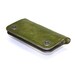 iPhone - - RETROMODERN aged leather wallet - - SPRING GREEN