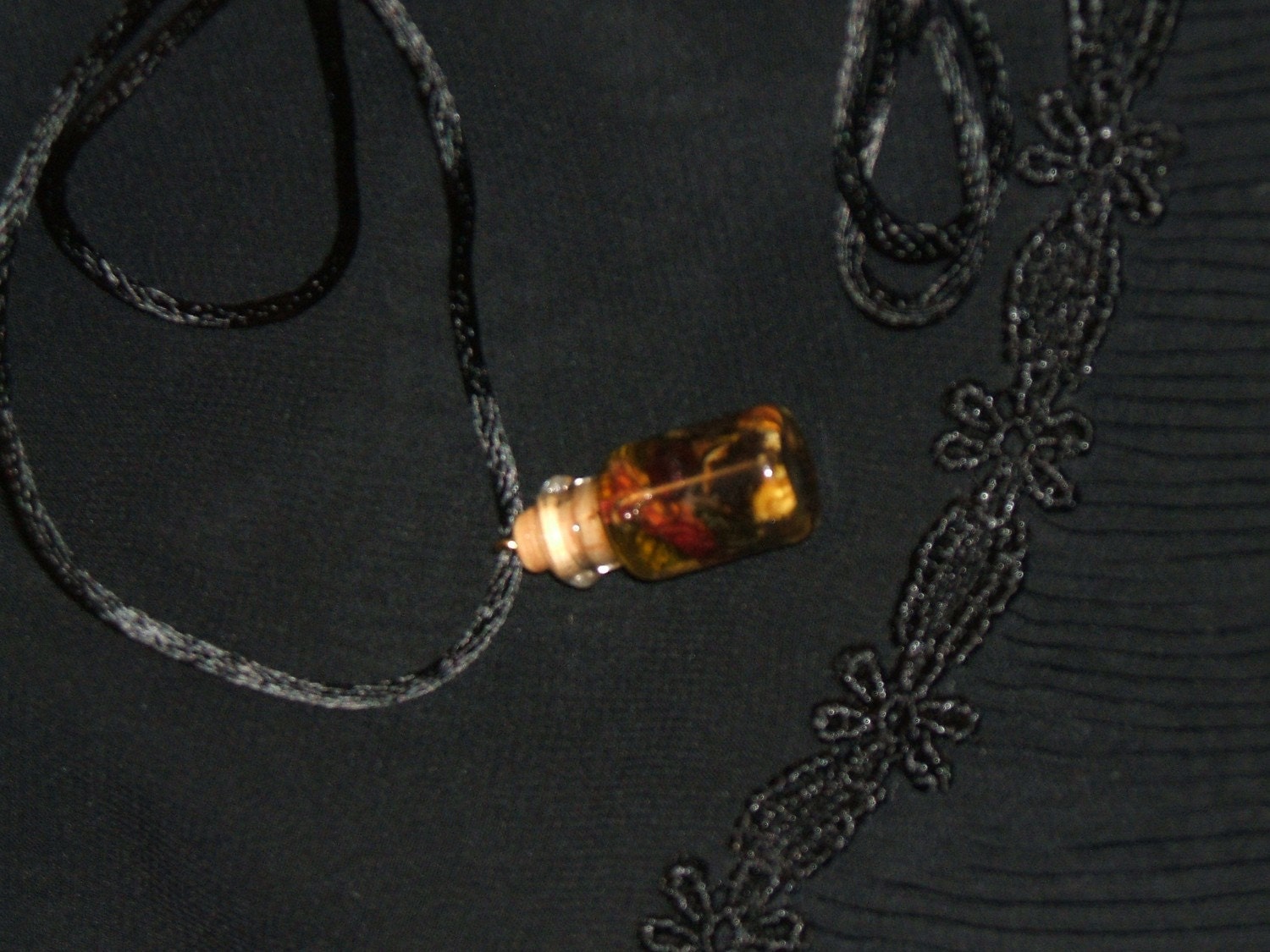 Magick-In-A-Bottle Necklace-Love Money Success Employment Legal Protection Hexes Fertility Divorce Healing Happiness Beginnings Weight Loss