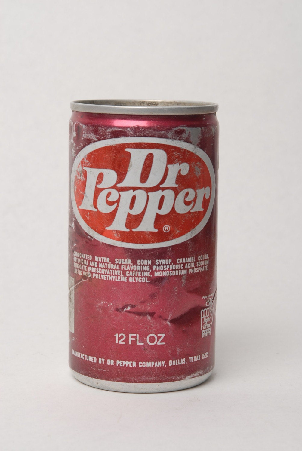 Items Similar To Vintage Misprint Dr Pepper Can On Etsy