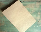 A7 FLAT Cards: 100 Kraft Flat Cards, Grocery Bag Kraft 5 1/8" x 7" - Recycled Flat Cards, Blank Flat Cards, Eco-Friendly Flat Cards