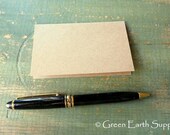 50 Kraft Place Cards / Escort Cards: Grocery Bag Kraft place cards, blank escort cards, Eco-Friendly place cards, Recycled cards, 2.5" x 4"
