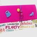 Checkbook cover girls night out purse shoe cocktail vinyl