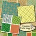 Ancient Chinese Decorative Patterns Digital Collage Sheet