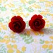 Madelyn Earrings in Red Licorice - BUY 3 GET 1 FREE