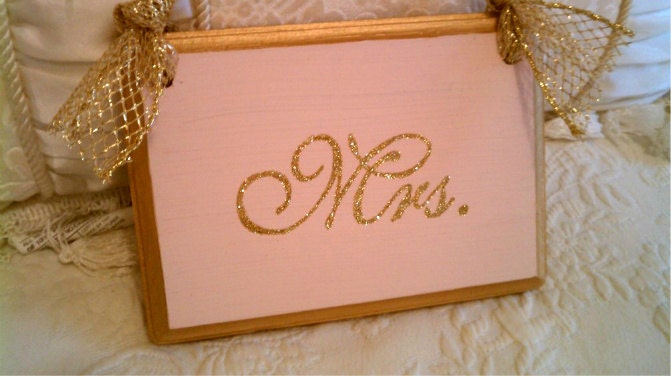 Wedding Signs SPARKLE Wedding PHOTO PROPS  Custom Made In Your Wedding Colors