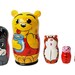 Winnie the Pooh nesting doll matryoshka babushka doll 5pc free shipping