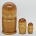 From Obama to Reagan USA presidents matryoshka nesting doll, 5 pc, free shipping