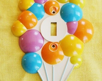 Vintage Balloon Lightswitch Plate