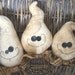 Primitive Halloween Ghost Bowl Fillers