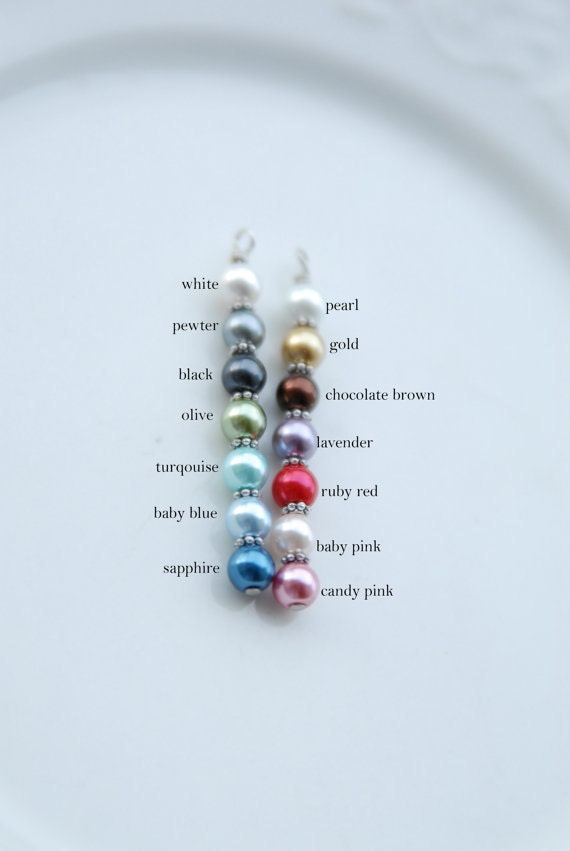 Mama's Sweet Peas in a Pod Personalized Necklace