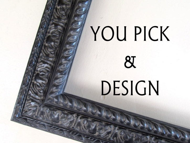 Chalkboard Bulletin Board Magnetic Memo Board Magnet Board Kitchen Chalk Board Cork Shabby Chic Wedding 24inx36in - YOU PICK and DESIGN