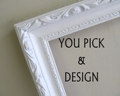 Wedding Sign Chalkboard Magnet Board Kitchen Chalk Board Nursery Shabby Chic Vintage Style Photo Prop Cork Board 8x10 - YOU PICK and DESIGN