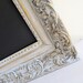 FRAMED CHALKBOARD Kitchen Framed Chalk Board Vintage Wedding Menu MAGNETIC Wedding Menu Seating Chart Grey Restaurant Magnet