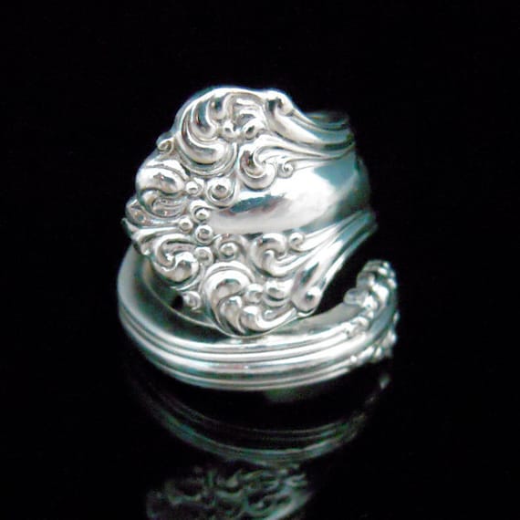 Antique Spoon Jewelry Silver Spoon Ring - Avon