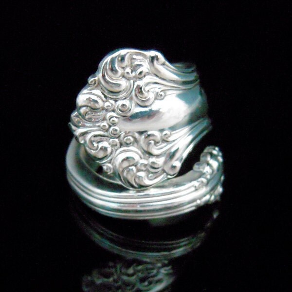 Antique Spoon Jewelry Silver Spoon Ring - Avon