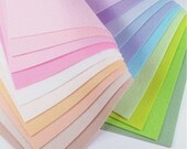 Felt Fabric - 20 Pastels Collection