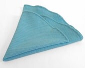 Organic Cotton Pocket Circle in sky blue