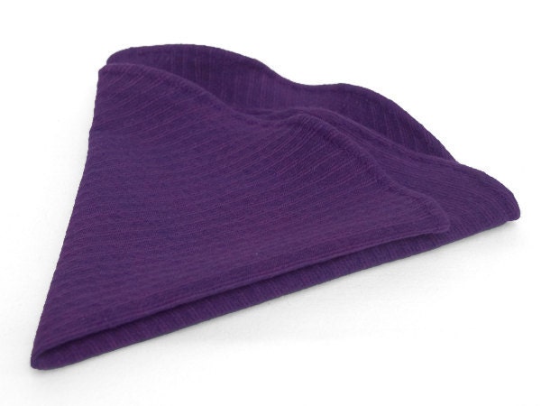 Organic Cotton Pocket Circle in grape