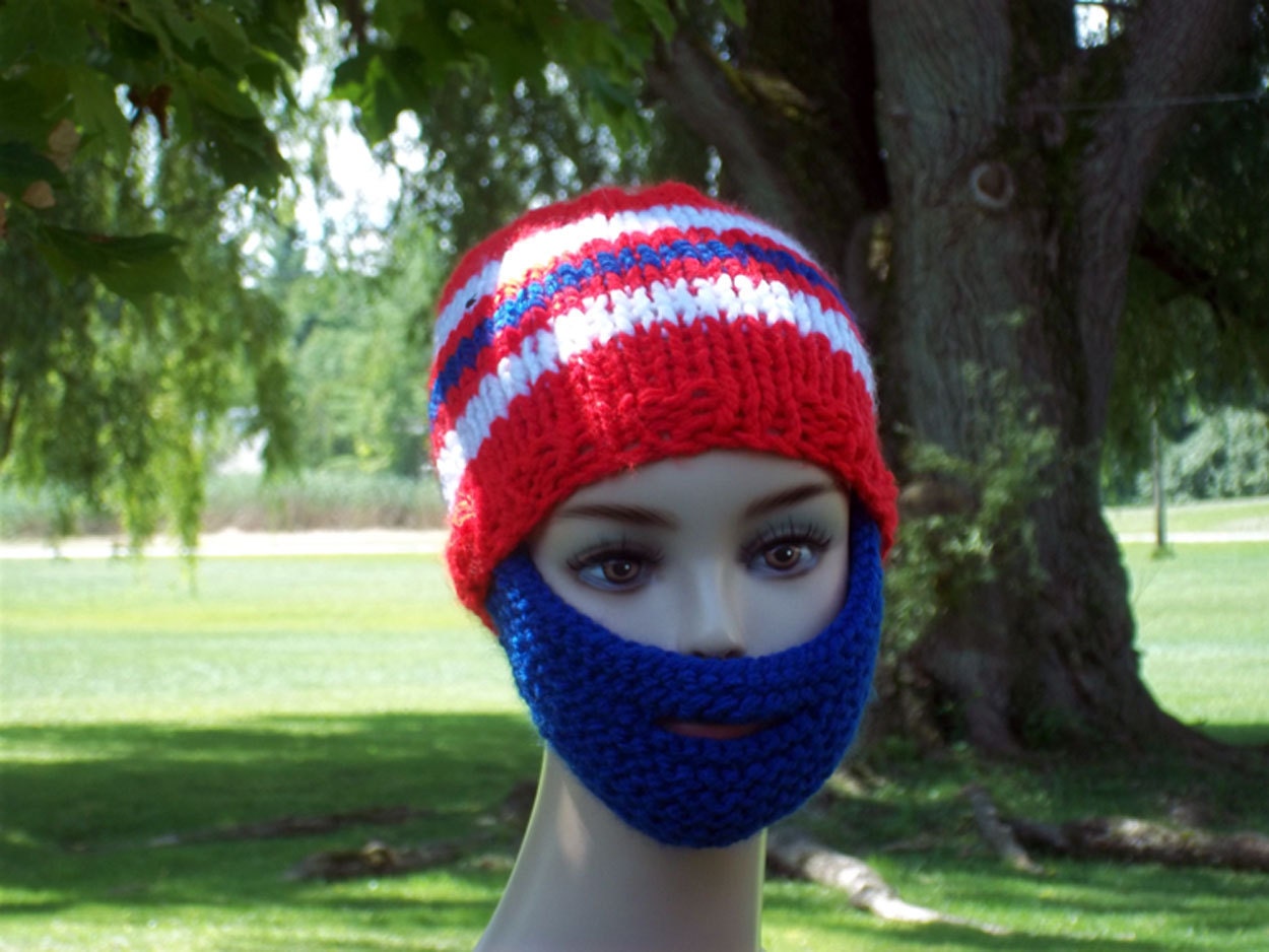 Bearded Beanie  Hat L/XL